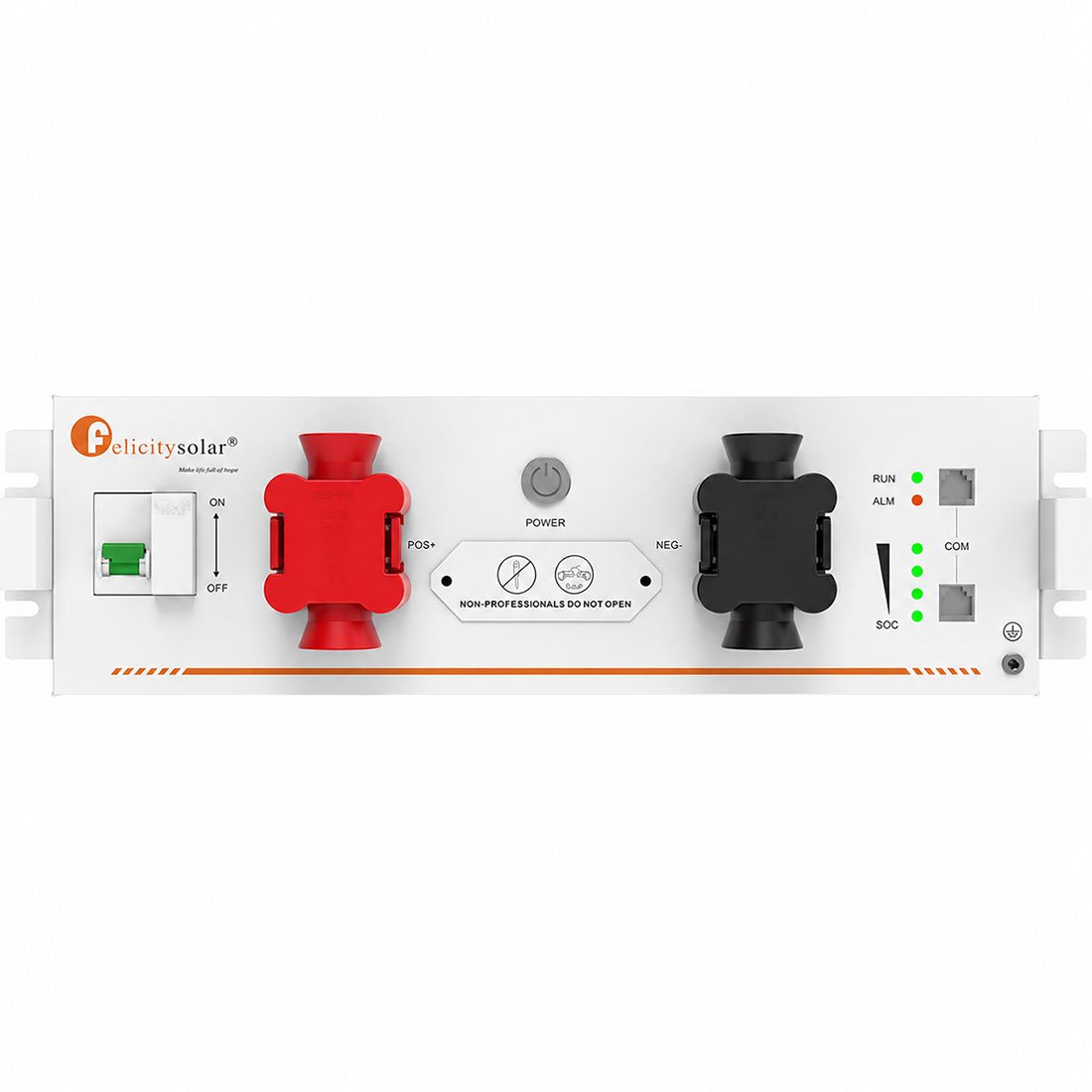 Акумулятор Felicity Solar FLA48100UG1 LiFePO4 51.2V/100AH, 5.12 kW*h (літій-залізо-фосфатний акумулятор для ДБЖ (UPS)