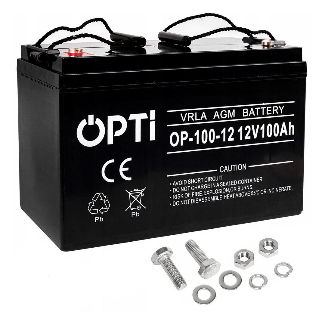 Акумулятор VOLT AGM OPTI 12В/100 А*год VRLA (1200 Вт*год), батарея глибокого циклу, AGM (кислотно-лужний) — фото 6