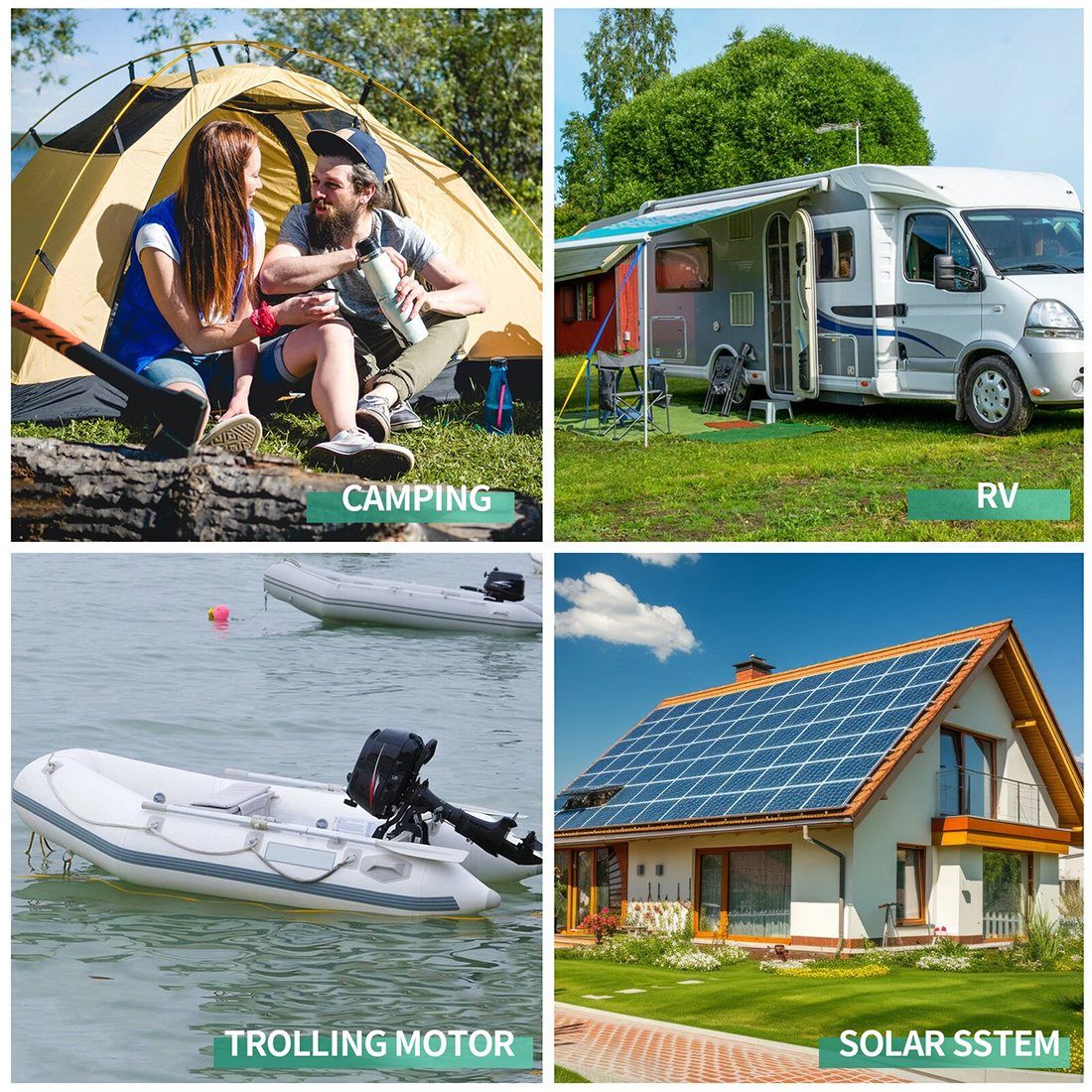 Акумулятор Outee LiFePO4 12.8V/100AH (1280W*h) (літій-залізо-фосфатний акумулятор для ДБЖ (UPS)) — фото 4