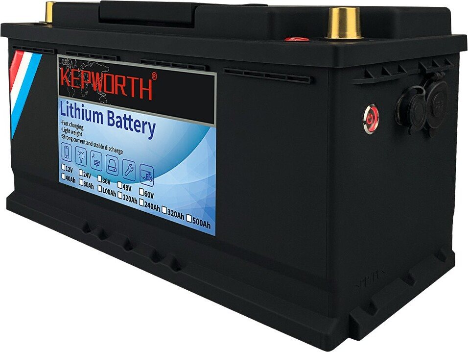 Акумулятор Kepworth LiFePO4 12V/120AH (1440W*h) (літій-залізо-фосфатний акумулятор для ДБЖ (UPS)) — фото 4