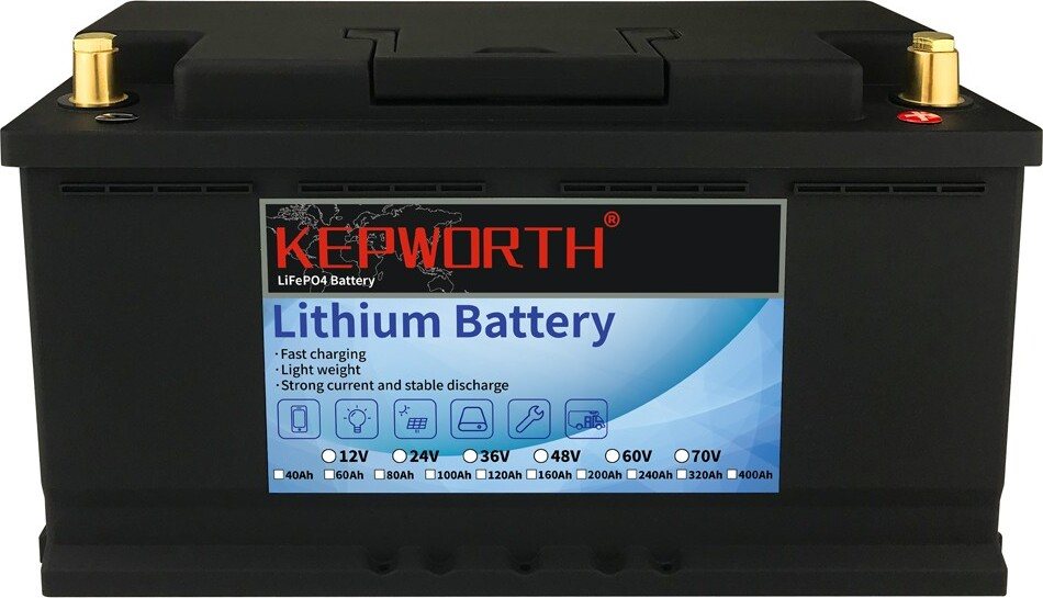 Акумулятор Kepworth LiFePO4 12V/120AH (1440W*h) (літій-залізо-фосфатний акумулятор для ДБЖ (UPS)) — фото 7