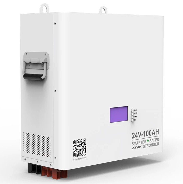 Акумулятор Dipower Wall Mounted 25,6V/100AH, 2560W*h (літій-залізо-фосфатний акумулятор для ДБЖ (UPS)) — фото 2