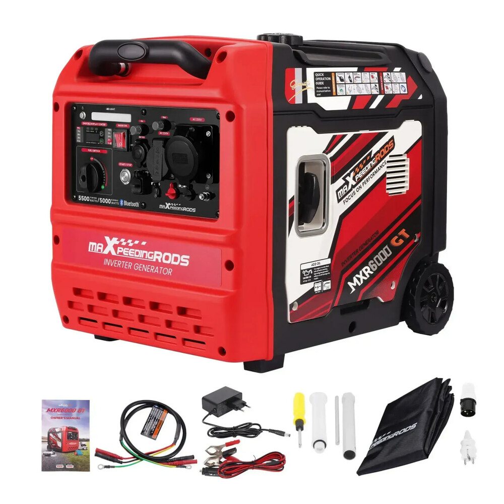 Інверторний генератор Maxpeedingrods MXR6000GT — фото 7