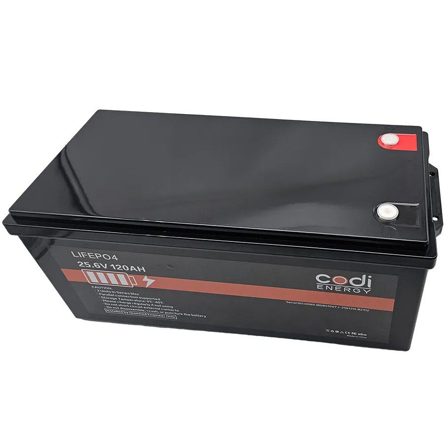 Акумулятор Codi Energy LiFePO4 25.6V/120AH (3072 W*h) (літій-залізо-фосфатний акумулятор для ДБЖ (UPS)) — фото 6