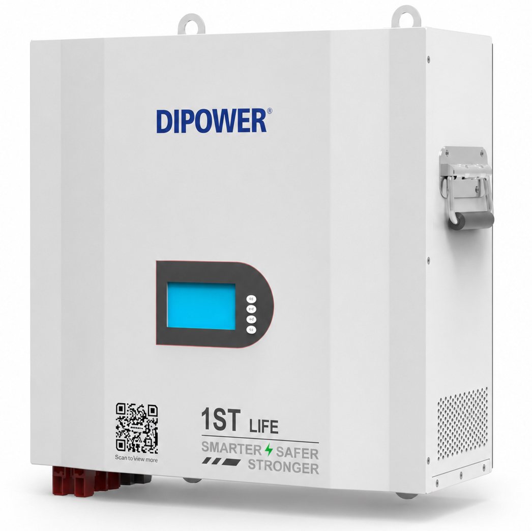 Аккумулятор Dipower DDBGSG25100 LiFePO4, Wall Mounted 25,6V/100AH, 2560W*h (літій-залізо-фосфатний аккумулятор для ДБЖ (UPS))