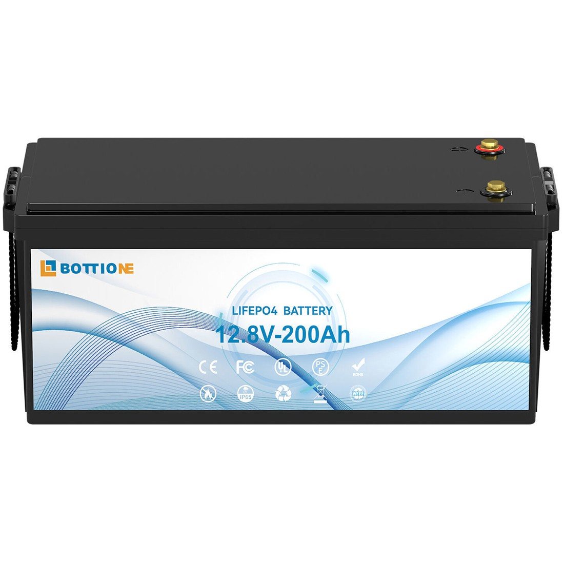 Акумулятор Bottione LiFePO4 12V/200AH (2400W*h) (літій-залізо-фосфатний акумулятор для ДБЖ (UPS)) — фото 4