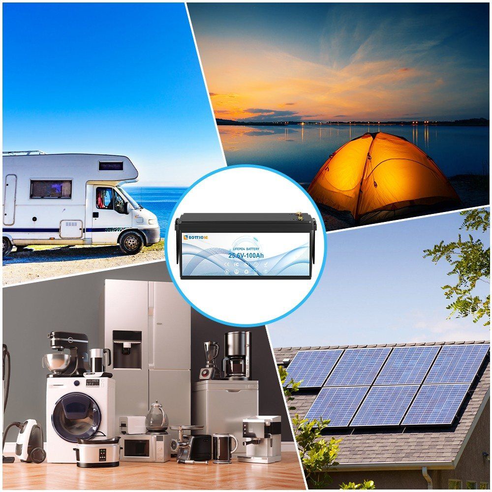 Акумулятор Bottione LiFePO4 12V/200AH (2400W*h) (літій-залізо-фосфатний акумулятор для ДБЖ (UPS)) — фото 8
