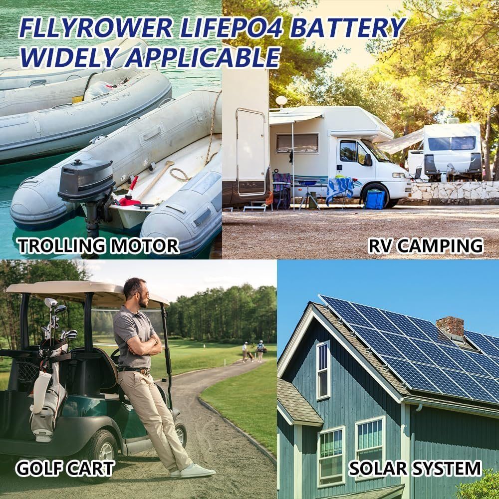 Акумулятор FlyPower LiFePO4 12V/180AH, 2304W*h (літій-залізо-фосфатний акумулятор для ДБЖ (UPS)) — фото 5