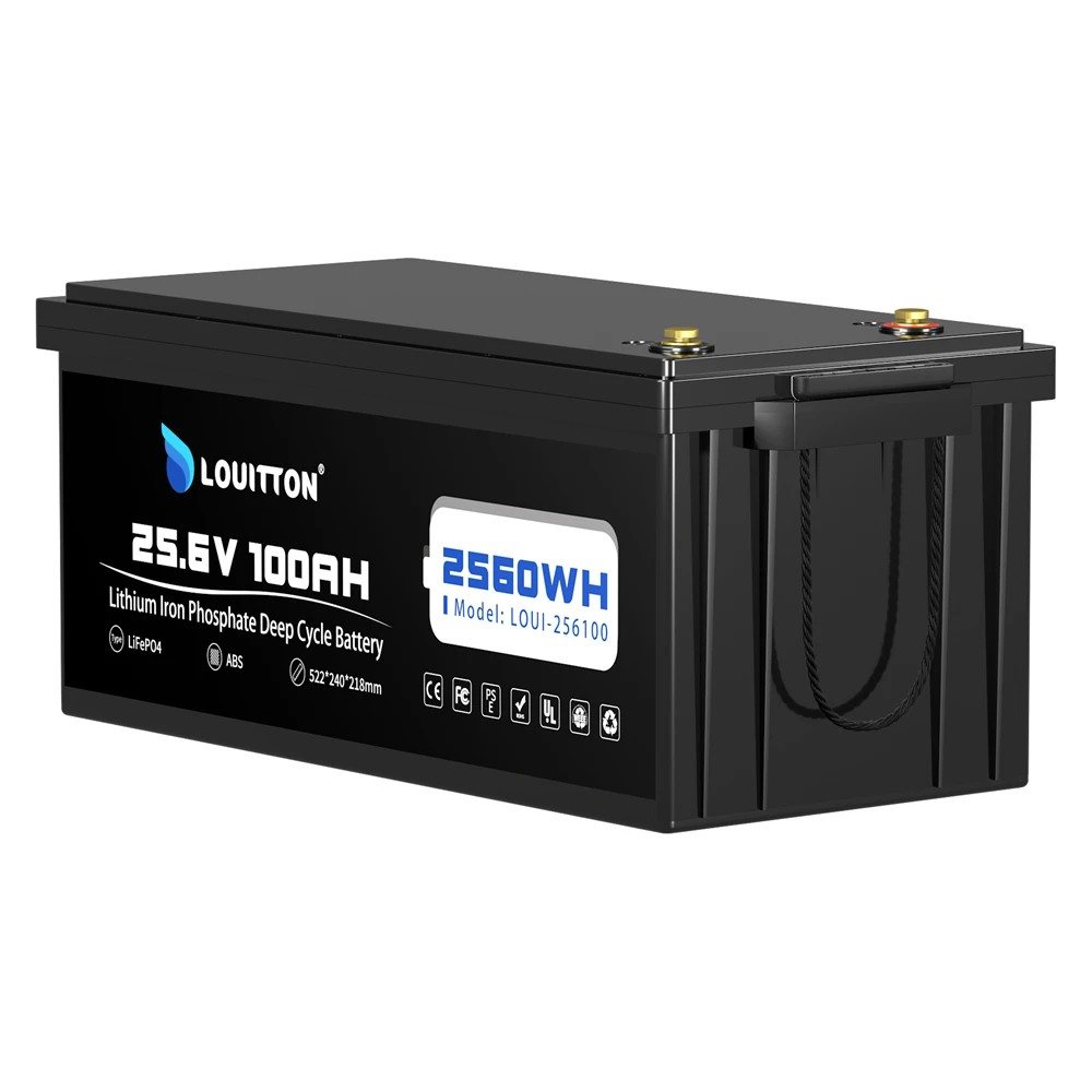 Акумулятор Louitton LiFePO4 25,6V/100AH (2560W*h) (літій-залізо-фосфатний акумулятор для ДБЖ (UPS)) — фото 3
