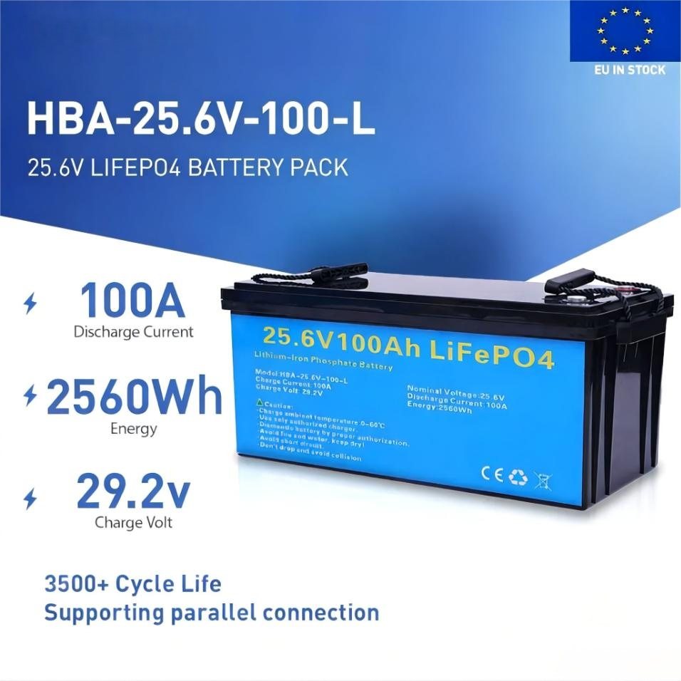 Акумулятор Daxtromn LiFePO4 25.6V/100AH, 2560W*h (літій-залізо-фосфатний акумулятор для ДБЖ (UPS)) — фото 2