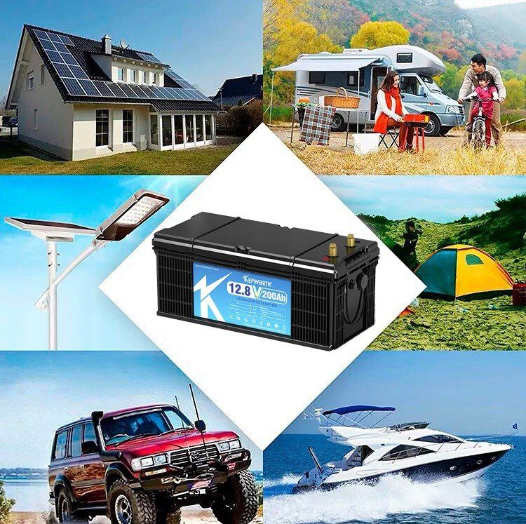 Акумулятор Kepworth LiFePO4 12V/200AH (2560W*h) (літій-залізо-фосфатний акумулятор для ДБЖ (UPS)) — фото 4