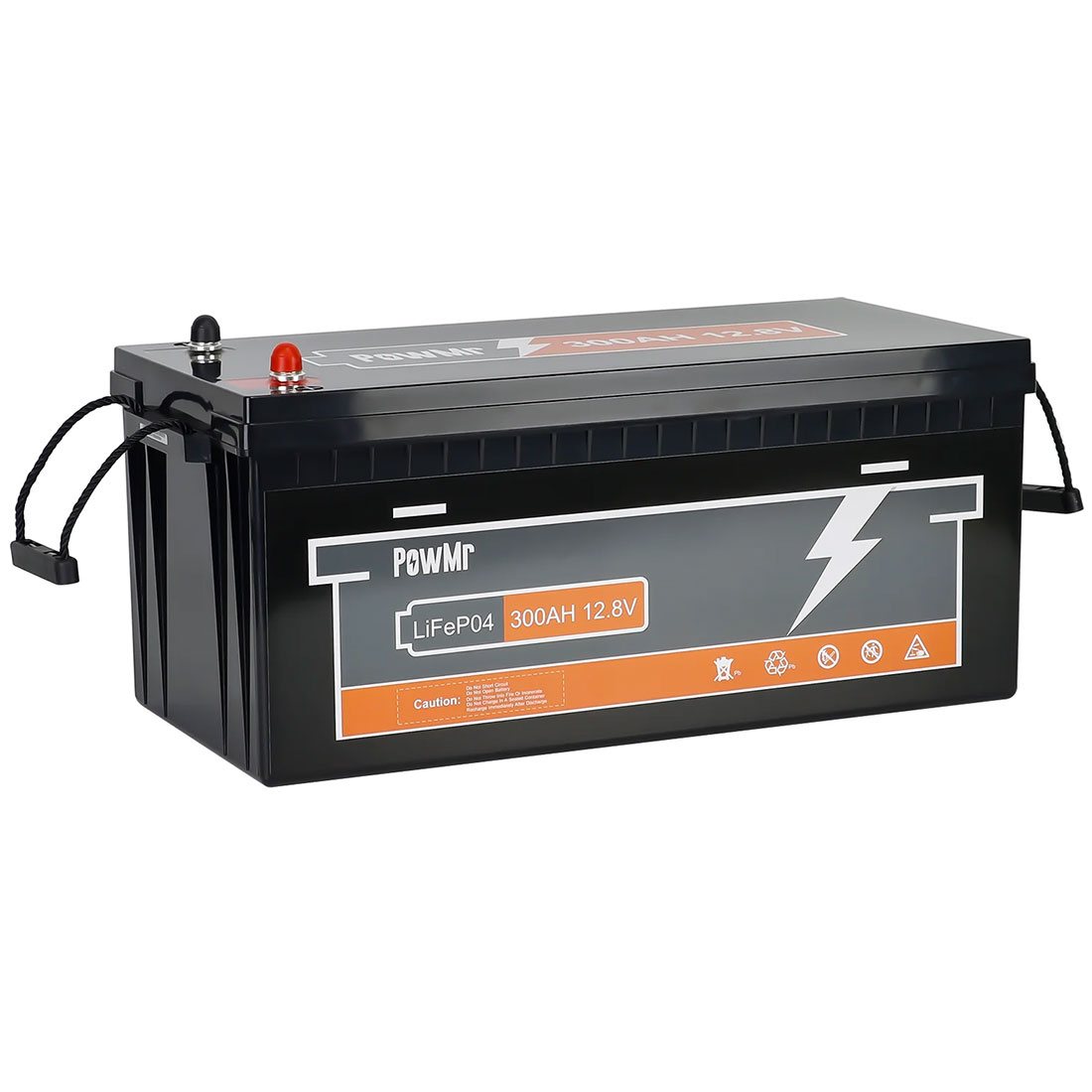 Акумулятор PowMr 12,8V/300Ah, 3840W*h, 200A (LiFePO4, для будинку, котла, сонячних батарей) — фото 3