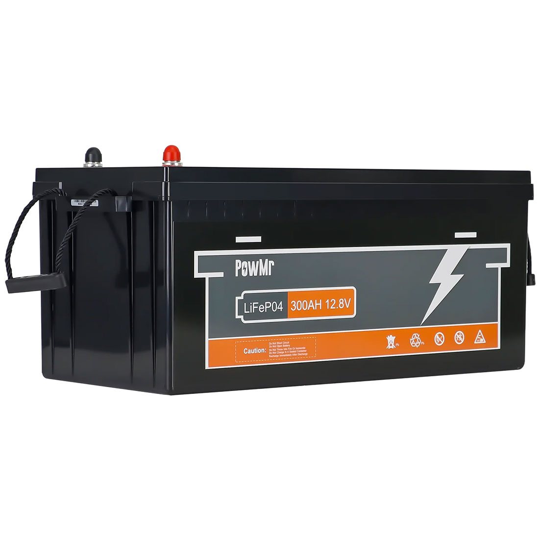 Акумулятор PowMr 12,8V/300Ah, 3840W*h, 200A (LiFePO4, для будинку, котла, сонячних батарей) — фото 5