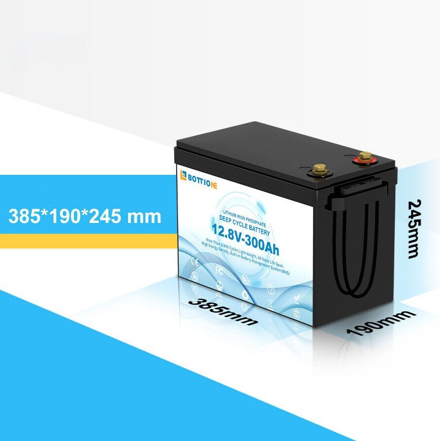 Акумулятор Bottione LiFePO4 12V/300AH, 3840W*h (літій-залізо-фосфатний акумулятор для ДБЖ (UPS)) — фото 7
