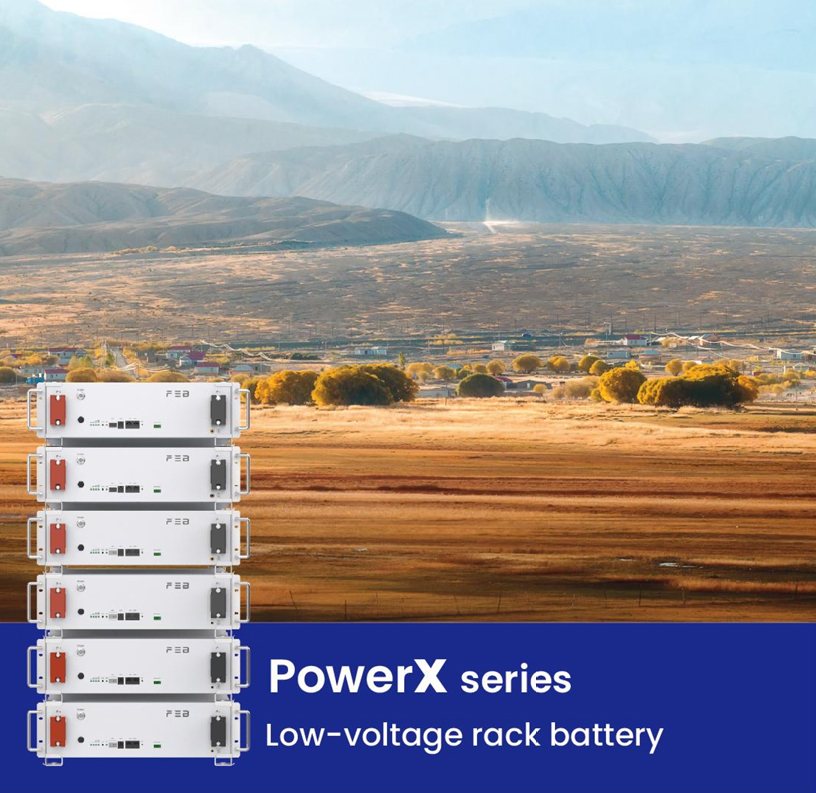 Акумулятор FEB PowerX E5 LiFePO4 51.2V/100A, 5120 W*h (літій-залізо-фосфатний акумулятор для ДБЖ (UPS) — фото 6
