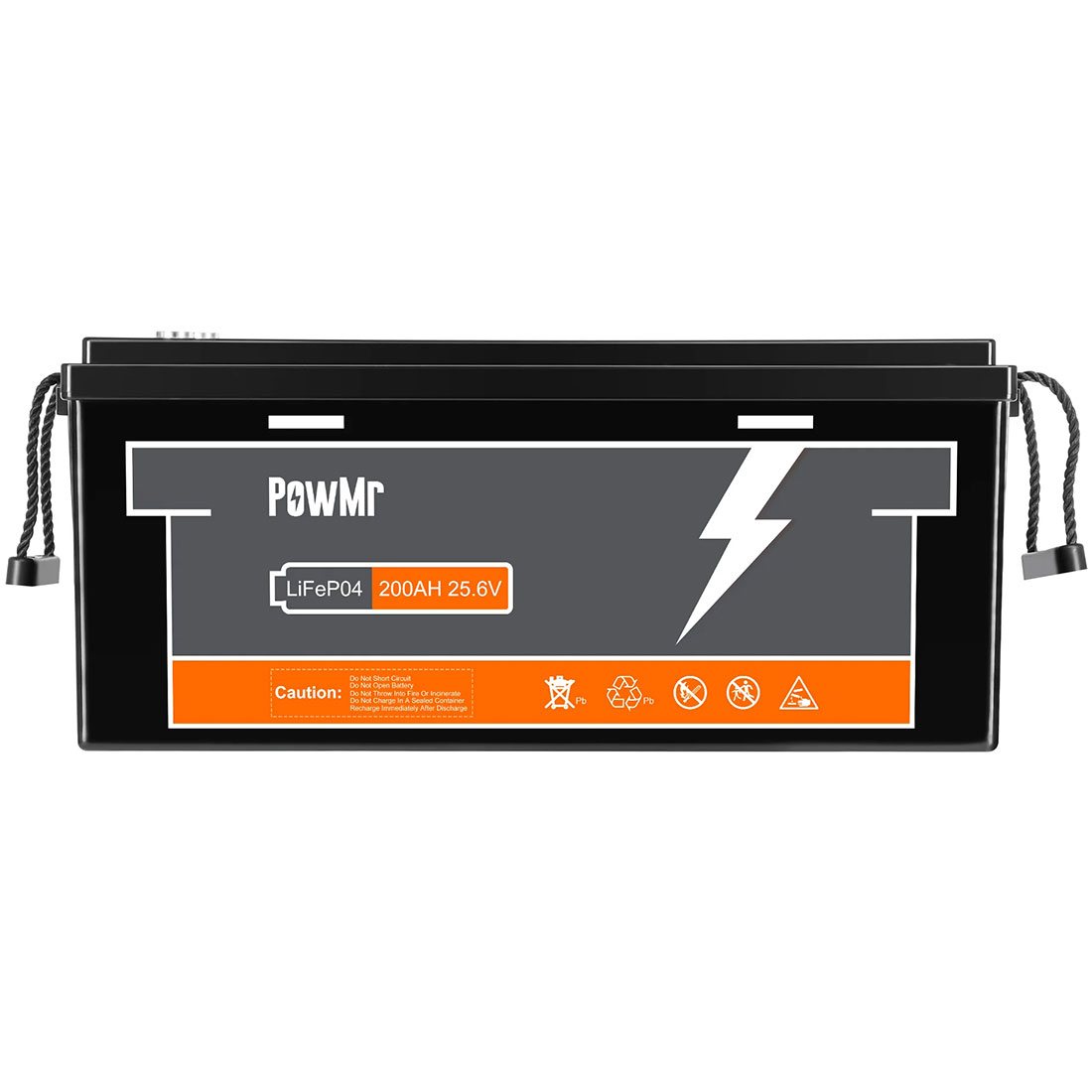 Аккумулятор PowMr 25,6V/200Ah, 5120W*h, 200A (LiFePO4, для будинку, котла, солнечных батарей)