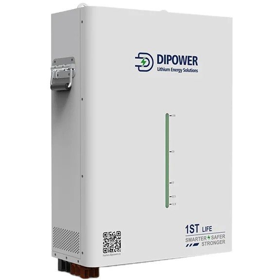 Акумулятор Dipower Wall Mounted with LED, 48V/150AH, 7200W*h (CATL NMC, 13S1P, літій-іонний акумулятор для ДБЖ (UPS)) — фото 2