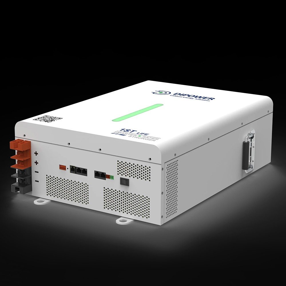 Акумулятор Dipower Wall Mounted with LED, 48V/150AH, 7200W*h (CATL NMC, 13S1P, літій-іонний акумулятор для ДБЖ (UPS)) — фото 5