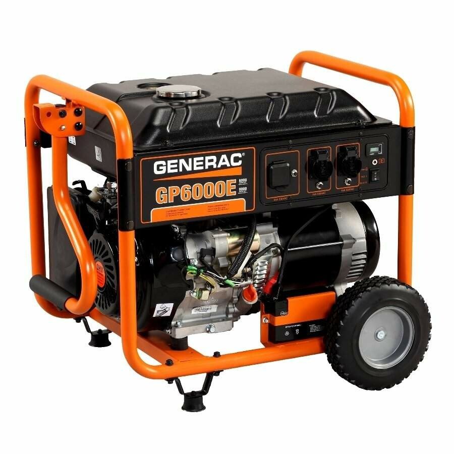 Бензиновий генератор Generac GP6000E
