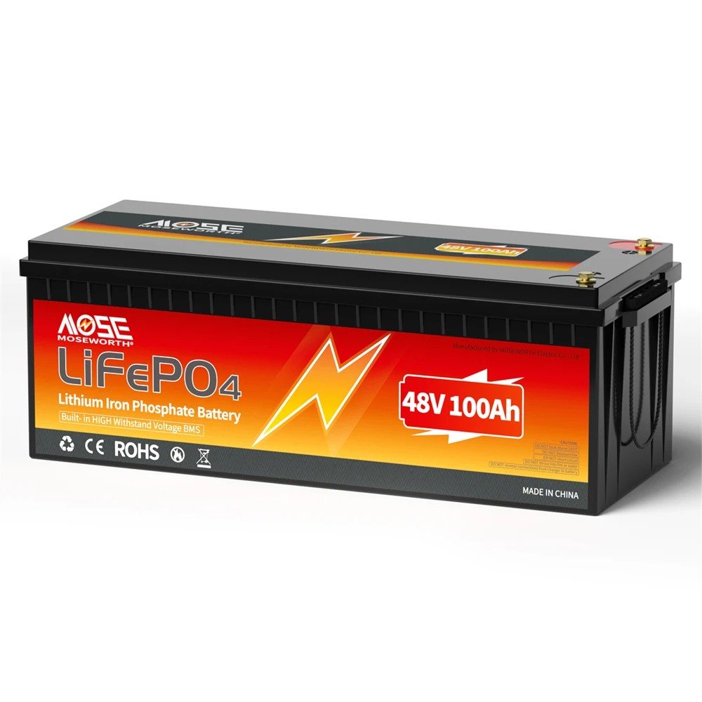 Акумулятор MOSEWORTH LiFePO4 48V/100AH (4800W*h) (літій-залізо-фосфатний акумулятор для ДБЖ (UPS)) — фото 2