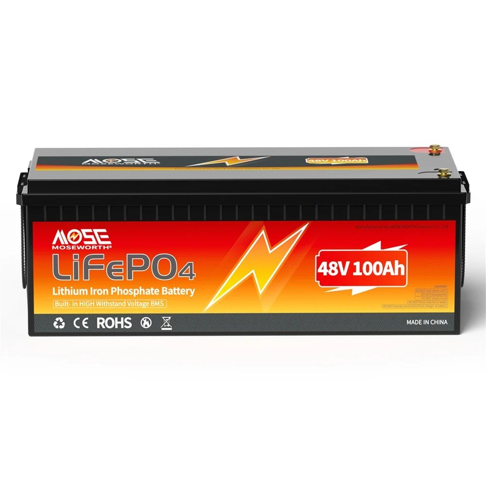 Акумулятор MOSEWORTH LiFePO4 48V/100AH (4800W*h) (літій-залізо-фосфатний акумулятор для ДБЖ (UPS)) — фото 3