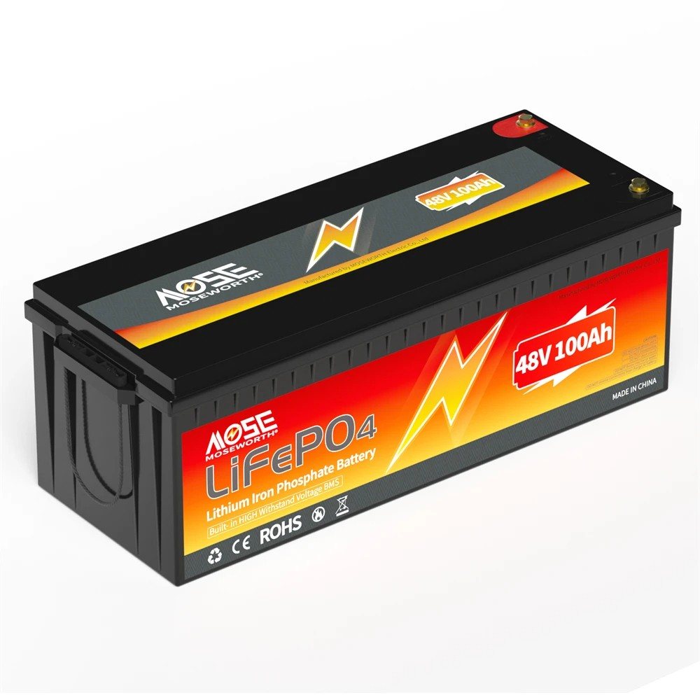 Акумулятор MOSEWORTH LiFePO4 48V/100AH (4800W*h) (літій-залізо-фосфатний акумулятор для ДБЖ (UPS)) — фото 4