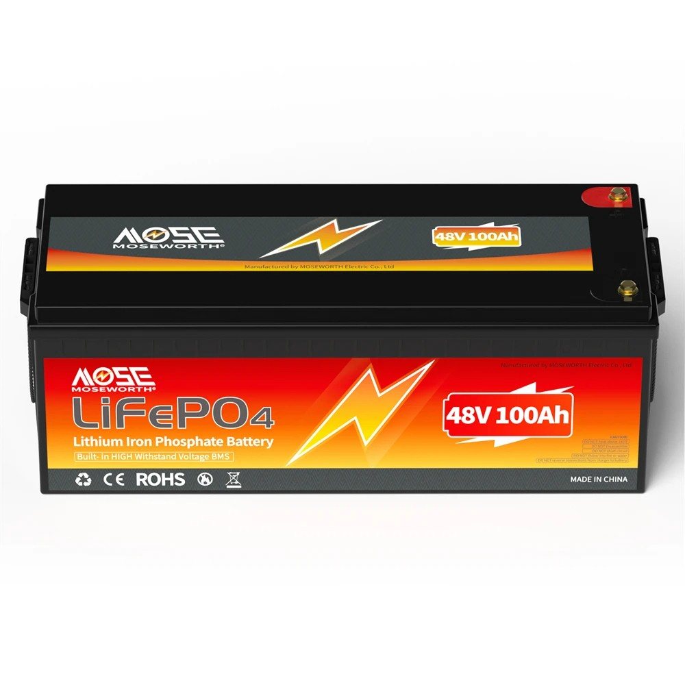 Акумулятор MOSEWORTH LiFePO4 48V/100AH (4800W*h) (літій-залізо-фосфатний акумулятор для ДБЖ (UPS)) — фото 5