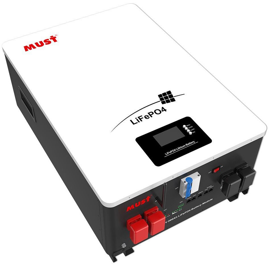 Акумулятор Must LP16-48100, LiFePO4, 51.2V 100AH, 100A (5120 W*h) (W-iFi Smart BMS, літій-залізо-фосфатний акумулятор для ДБЖ (UPS)) — фото 3