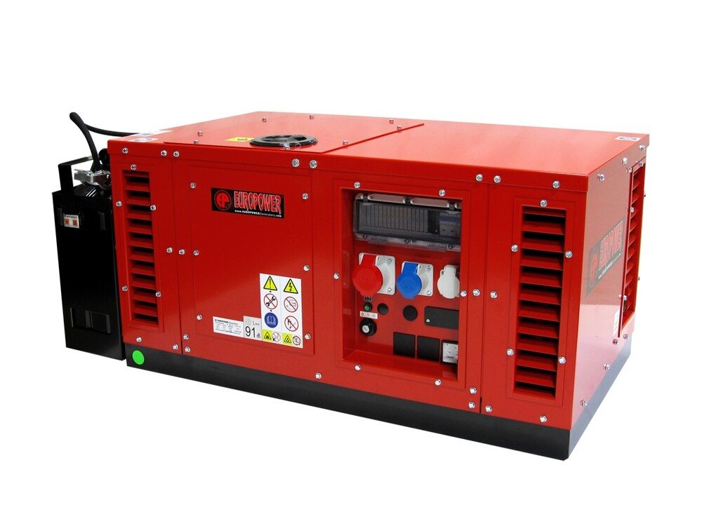 Бензиновий генератор Europower EPS12000TE H/S 230V/400V — общий вид