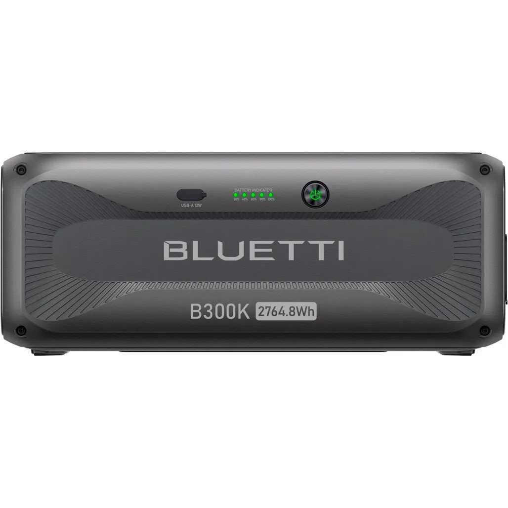Додаткова батарея Bluetti B300K EU, 2764,8 Вт*год, сумісність з AC300, AC500, AC200MAX, AC200L, Apex 300