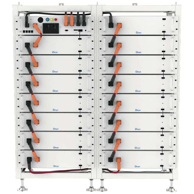 Аккумулятор Deye BOS-A LiFePO4 HV 38.4V 200AH, 7,68k\W*h (High-voltage, літій-залізо-фосфатний аккумулятор для ДБЖ (UPS)