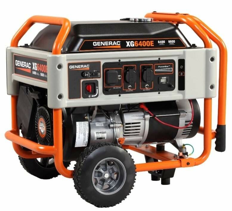 Бензиновий генератор Generac XG6400E