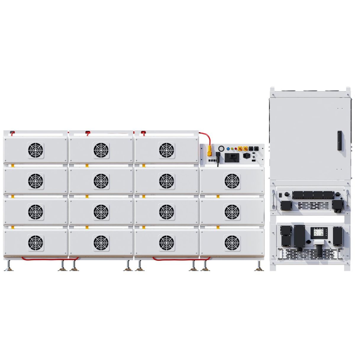 Акумулятор Deye BOS-B LiFePO4 HV 51.2V 280AH, 14,3k\W*h (High-voltage, літій-залізо-фосфатний акумулятор для ДБЖ (UPS) — фото 2