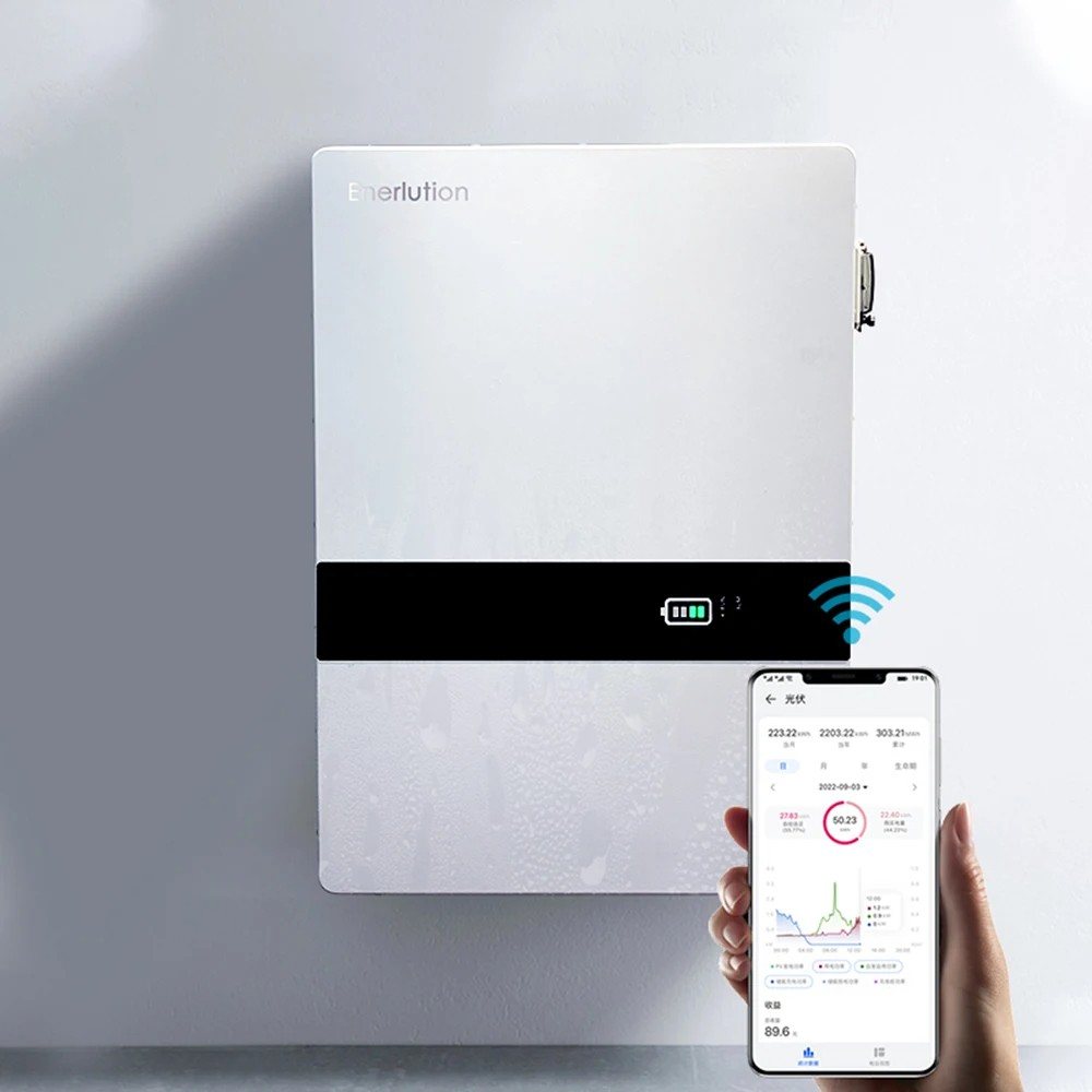 Акумулятор Enerlution LFPWall-10000 LiFePO4, 51,2 V/204AH 10440 W*h (літій-залізо-фосфатний акумулятор для ДБЖ (UPS)) — фото 6