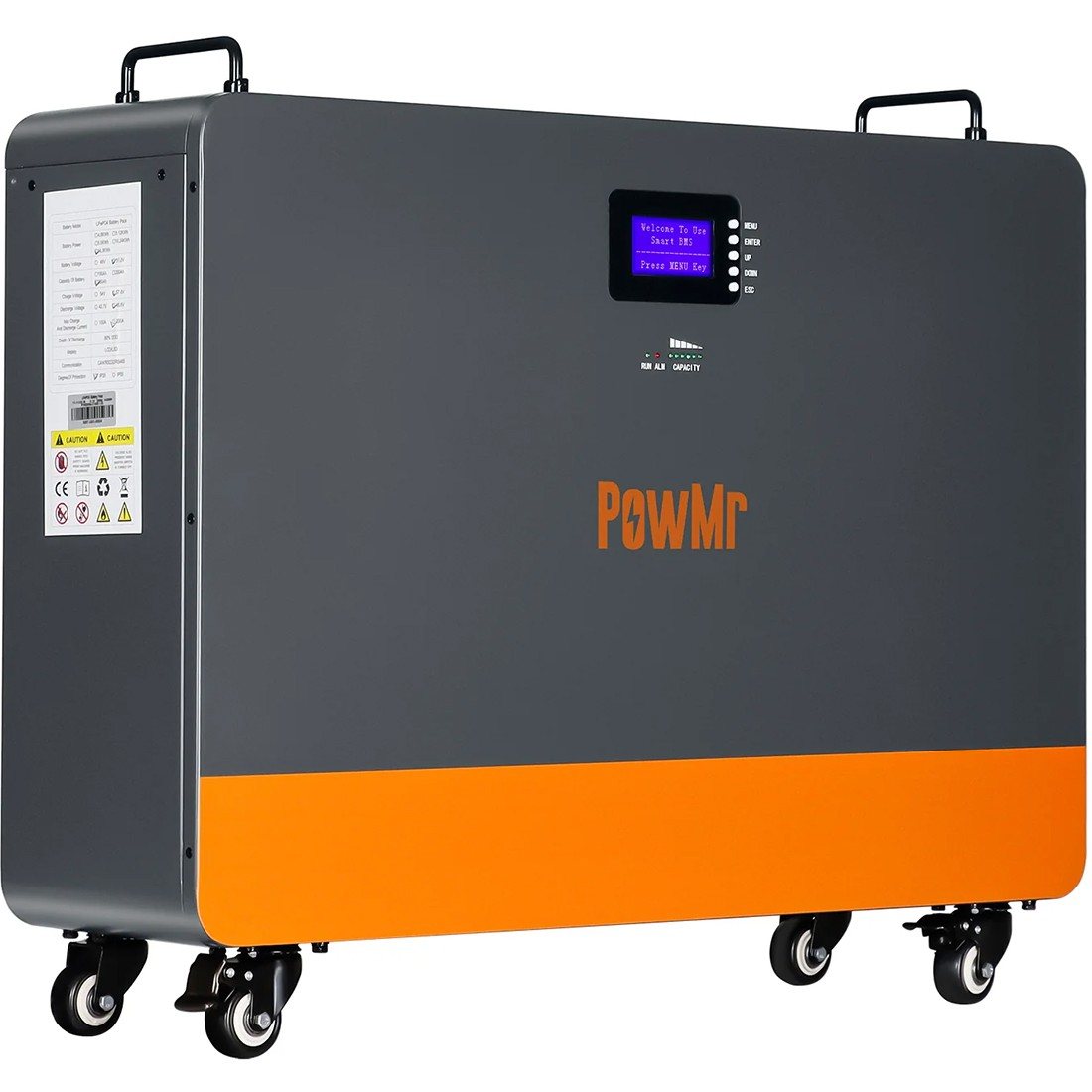 Акумулятор Powmr Powerwall LiFePO4 51,2V/280AH, 150/200 А (14300W*h) (літій-залізо-фосфатний акумулятор для ДБЖ (UPS)) — фото 2