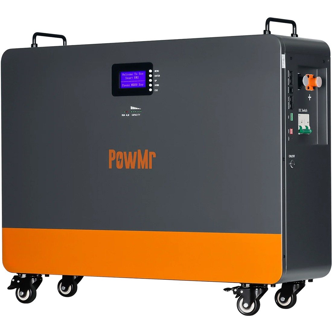 Акумулятор Powmr Powerwall LiFePO4 51,2V/280AH, 150/200 А (14300W*h) (літій-залізо-фосфатний акумулятор для ДБЖ (UPS)) — фото 3