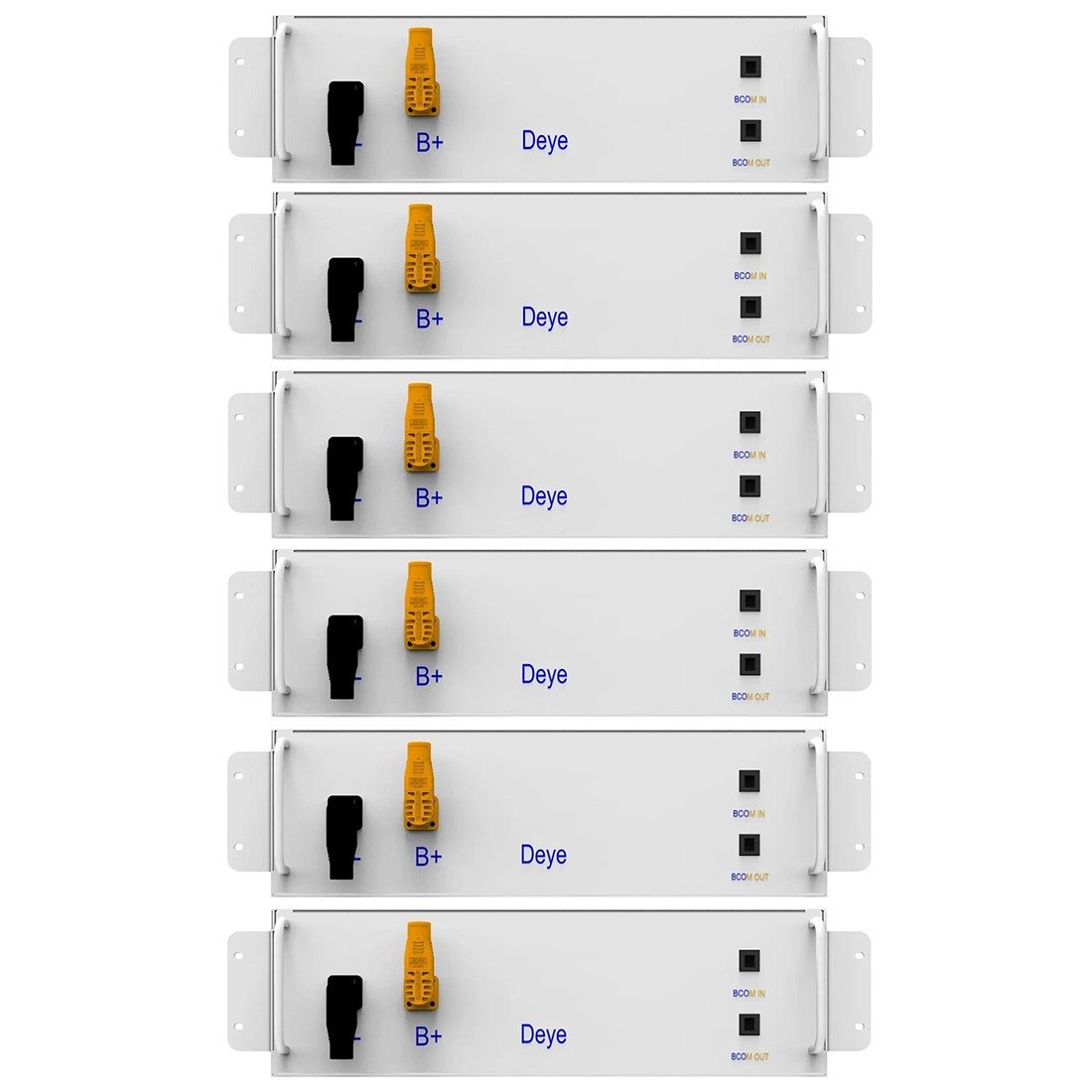 Аккумулятор Deye BOS-G30 LiFePO4 307,2V/100AH, 30,72 kW*h, 50/100А, 6хBOS-GM5.1 (High-voltage, літій-залізо-фосфатний аккумулятор для ДБЖ (UPS))