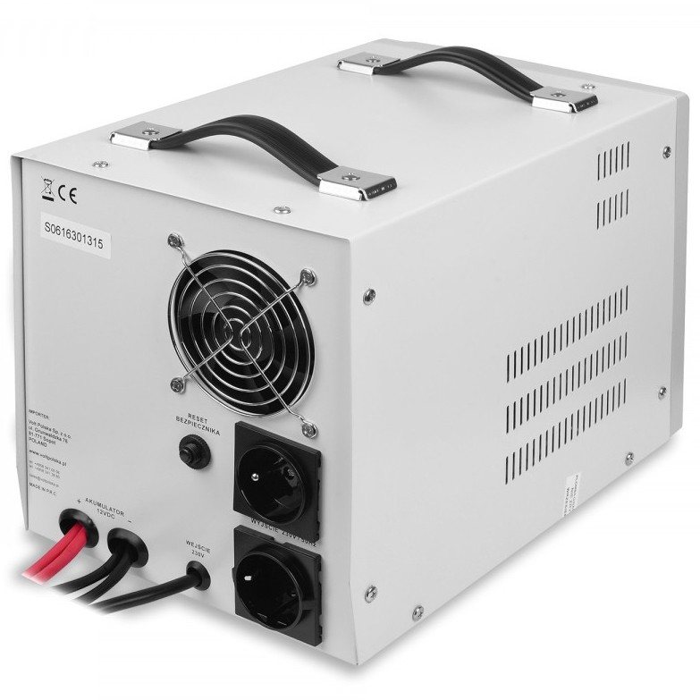 ДБЖ Volt Polska Sinus Pro 1500 E, 1000/1500 Вт, 12V, (джерело безперебійного живлення, UPS) — фото 3