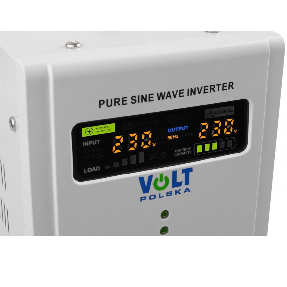 ДБЖ Volt Polska Sinus Pro 1500 E, 1000/1500 Вт, 12V, (джерело безперебійного живлення, UPS) — фото 4