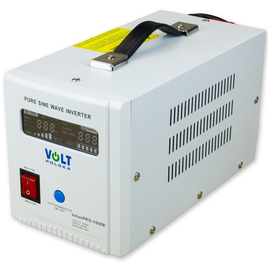 ДБЖ Volt Polska Sinus Pro 1000 E, 700/1000 Вт, 12V, (джерело безперебійного живлення, UPS) — фото 2