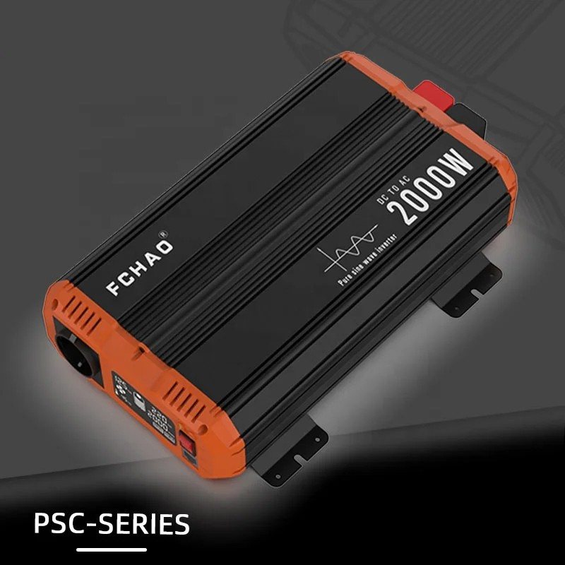 Інвертор синусоїдальний Fchao PSC-2000W, 12В (перетворювач напруги) — фото 6