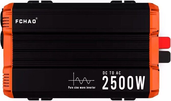 Інвертор синусоїдальний Fchao KSC-2500W, 12В (перетворювач напруги) — фото 4