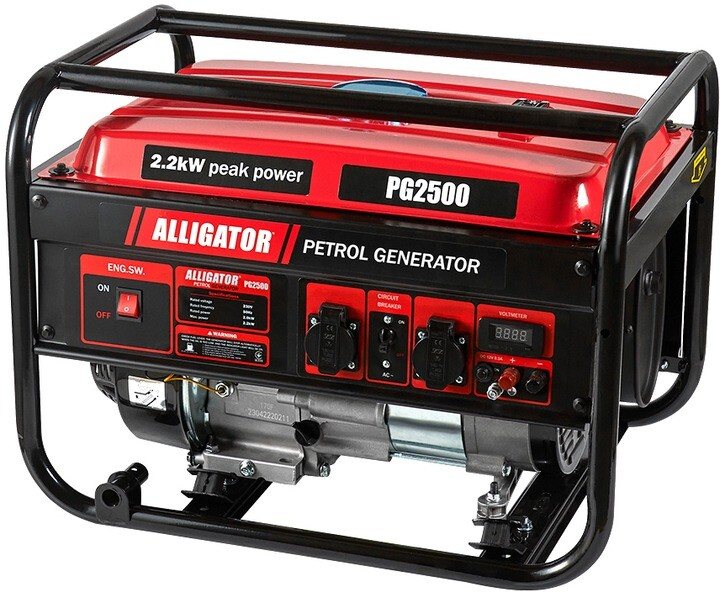 Бензиновий генератор Alligator PG2500