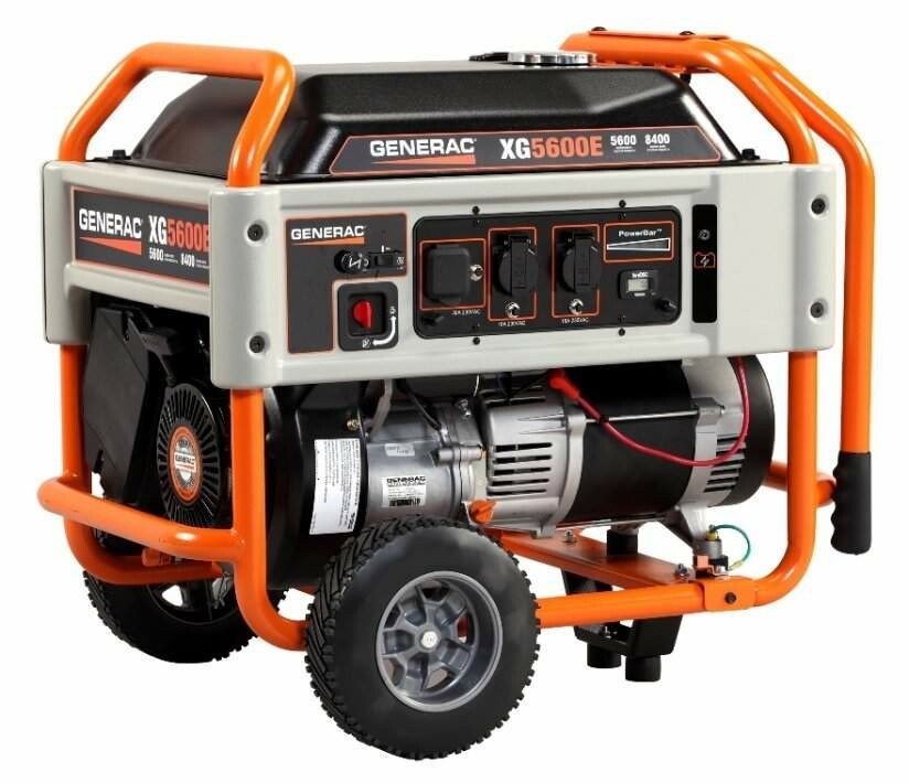 Бензиновий генератор Generac XG5600E