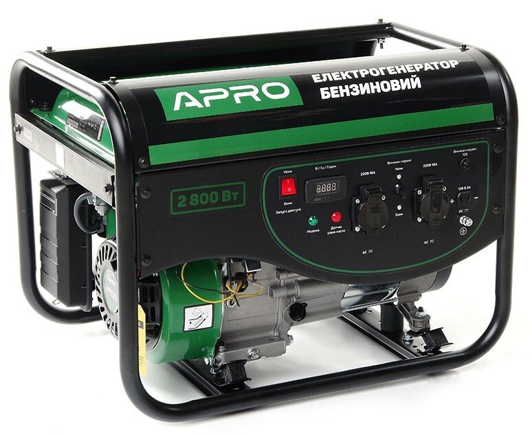 Генератор бензиновий APRO, 4-х тактний, 2.8 кВт (852102)