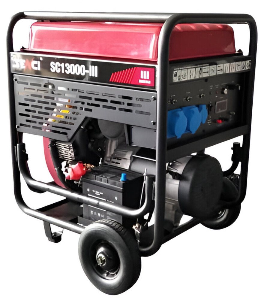 Бензиновий генератор Senci SC 13000-III