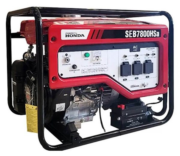 Бензиновий генератор Daishin SEB7800HSA