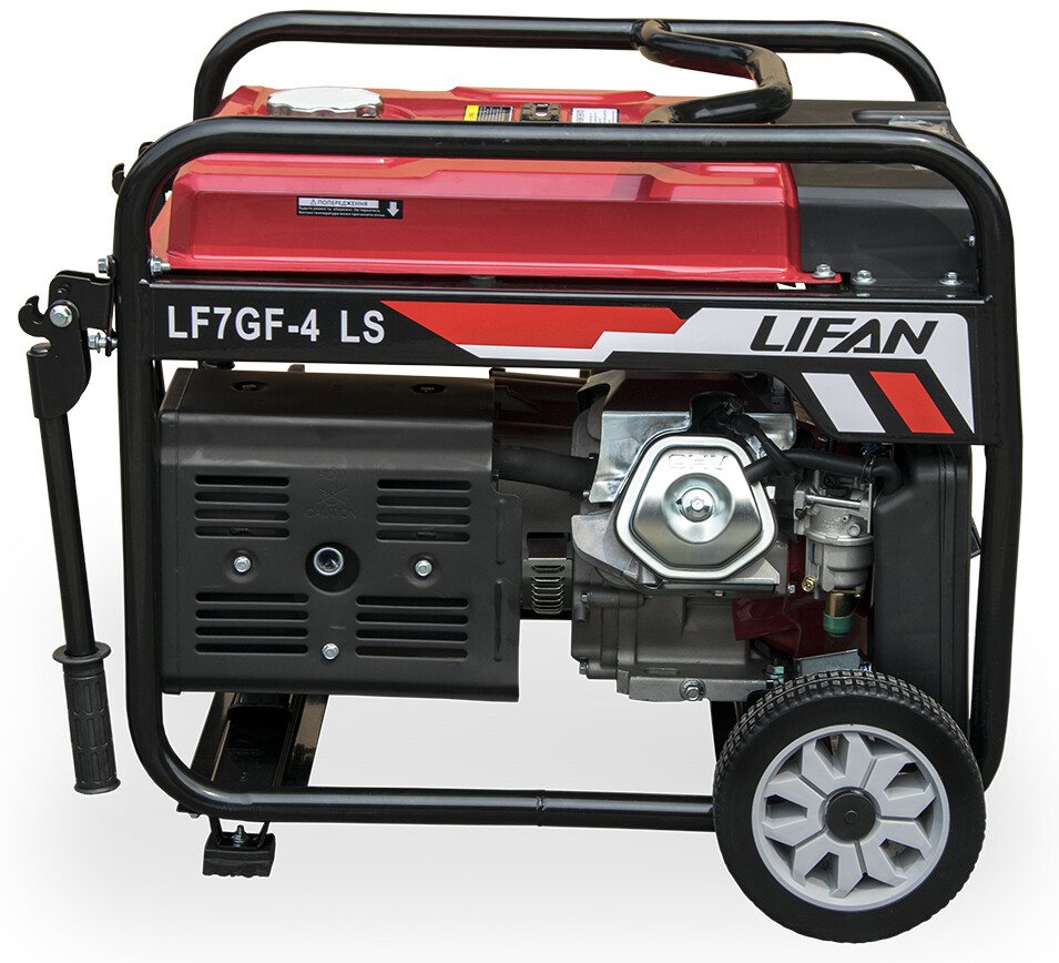 Бензиновий генератор Lifan LF7GF-4LS — фото 3