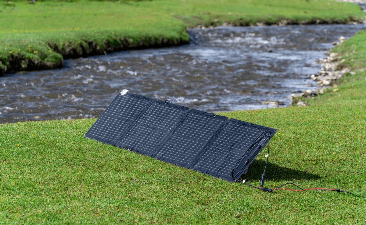 Сонячна батарея EcoFlow 110W Solar Panel, (складна портативна панель для живлення генератора) — фото 5