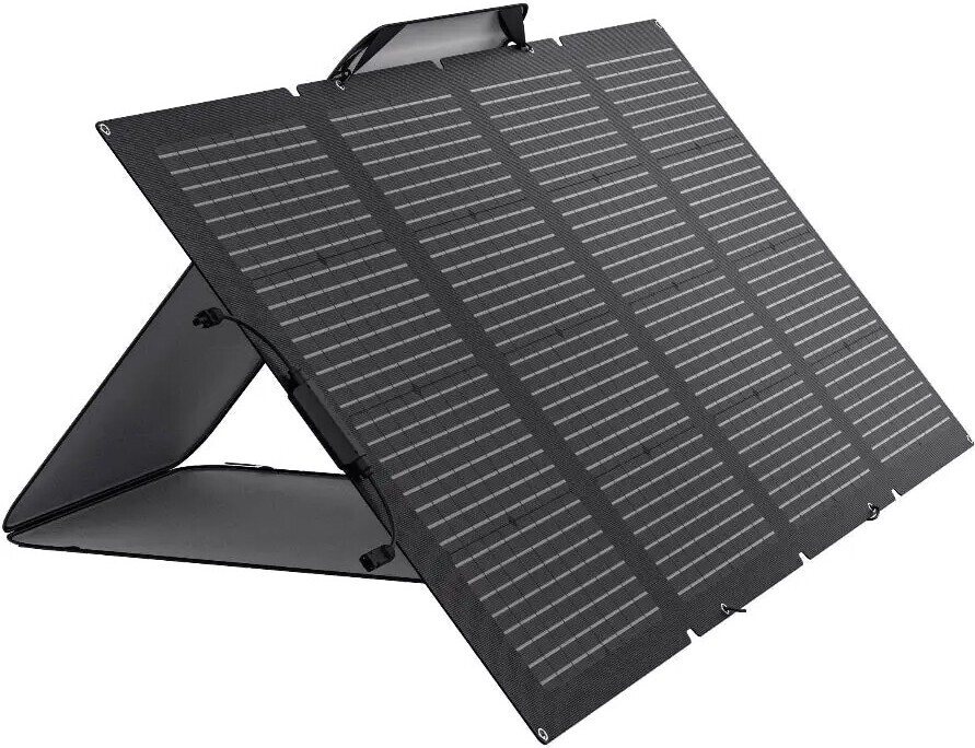 Сонячна батарея EcoFlow 220W Solar Panel, (складна портативна панель для живлення зарядної станції) — фото 4